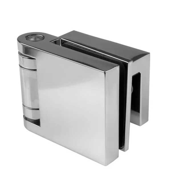 Fluture overlapscharnier set glas/glas 180° Mat chroom