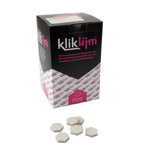 Ventistone Kliklijm 3mm 500 stuks