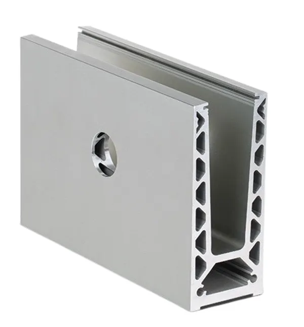 Glasprofiel TL-6021 zijmontage 1.0kN 5000mm aluminium