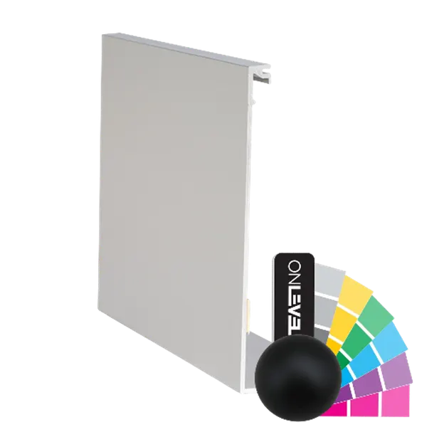Afdekkap TL-6021 zijmontage 1,0kN 5000mm RAL mat