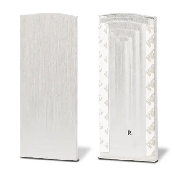 Eindkap TL-6021 zijmontage 1.0kN met afdeklijst rechts aluminium