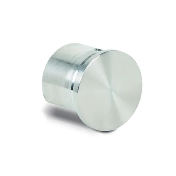 Eindstuk vlak RVS 304 Ø42,4mm