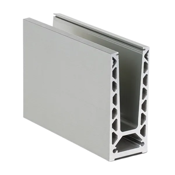 Glasprofiel TL-6020 Topmontage 1,0kN 2500mm aluminium