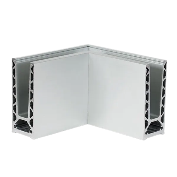 Hoek binnen/buiten TL-6020 topmontage 1,0kN aluminium