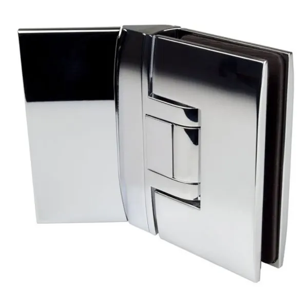 Pontere Douche scharnier in rvs effect  135° wand/glas NIET MEER LEVERBAAR