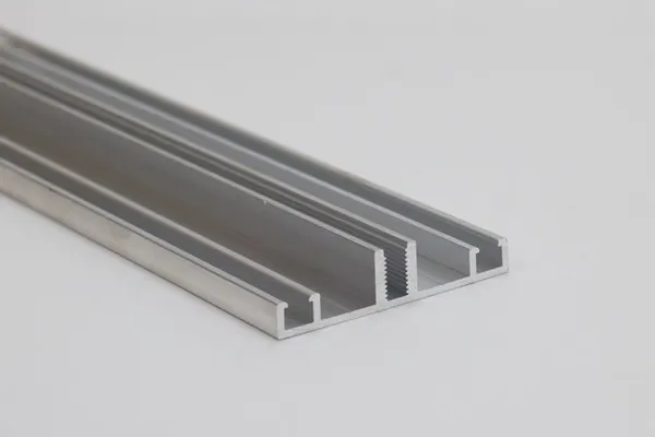 PEXT Onderprofiel 60 Blank alu per m1