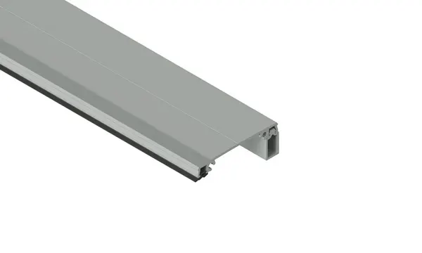 PEXT Klemprofiel 80.16 Zijkant - tbv 16mm Blank alu per m1