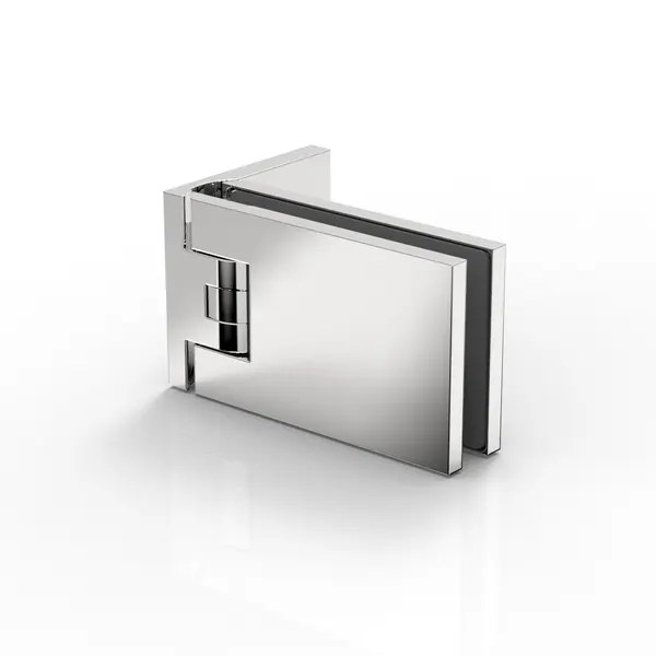 Douchescharnier Fardello Glas/wand, glans chroom, 42kg