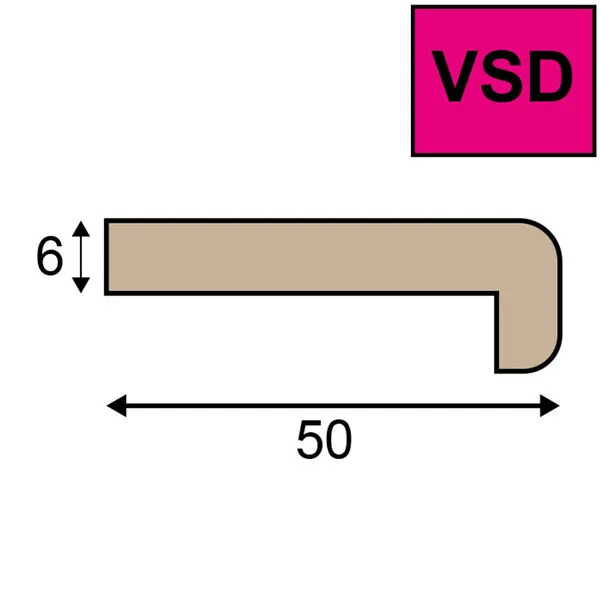 Ventistone profiel VSD