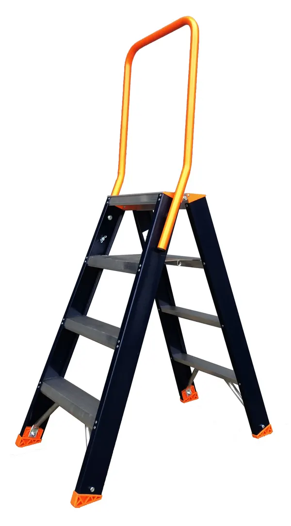 Wienese Master Dubbele Trap 2x7 treden stahoogte 165cm