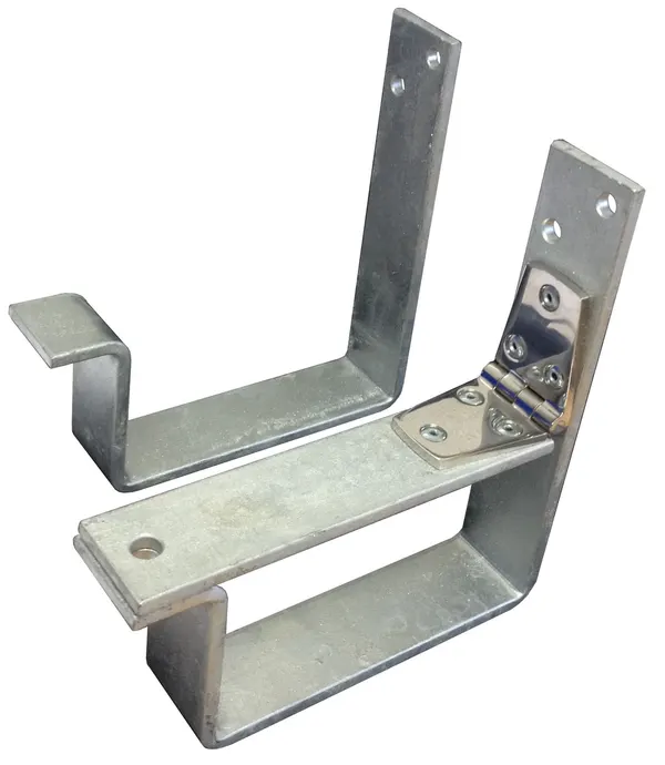 Set ophangbeugels t.b.v. 2/3 delige ladder