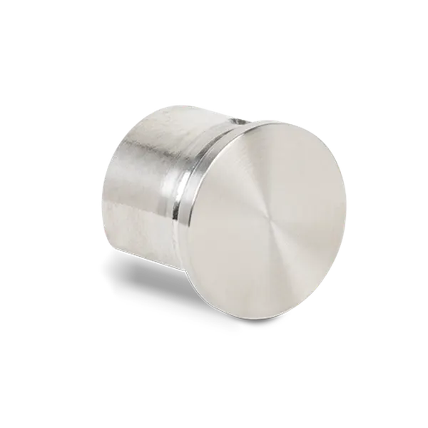 Eindstuk vlak RVS 316 Ø42,4mm