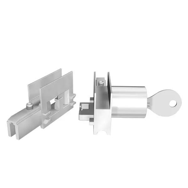 Loopschoen slot mat chroom