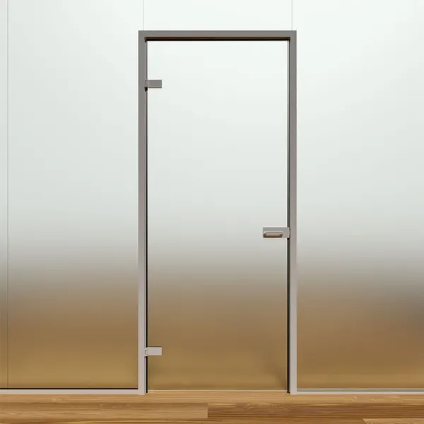 Deurkader 2,4m² DIN L aluminium geanodiseerd