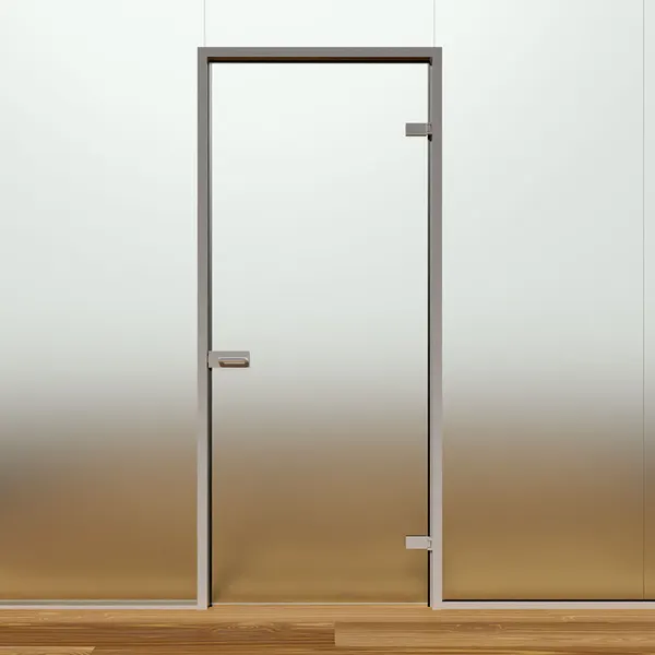 Deurkader 2,4m² DIN R aluminium geanodiseerd