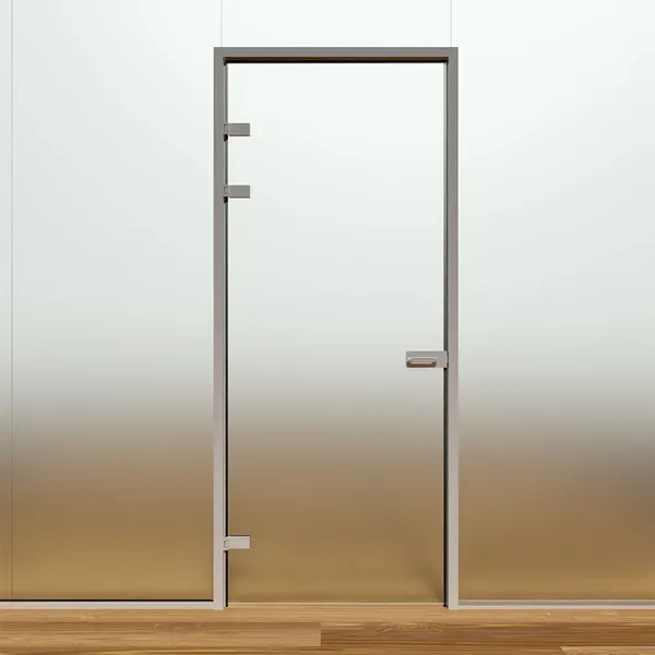 Deurkader 2,7m² DIN L aluminium geanodiseerd