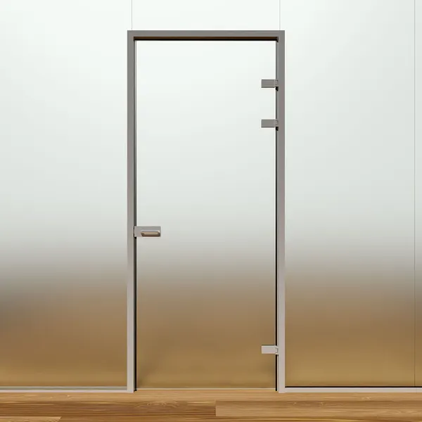 Deurkader 2,7m² DIN R aluminium geanodiseerd