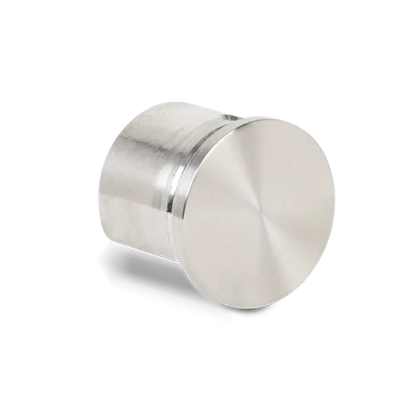 Eindstuk vlak RVS 316 Ø48,3mm