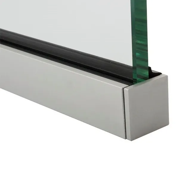 Eindstuk t.b.v. 13DFKLIK & 13DF02 aluminium geanodiseerd