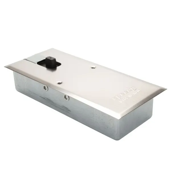 Vloerveer CASMA 25M60 3 rood (±22Nm) stop op 90° inclusief RVS afdekplaat