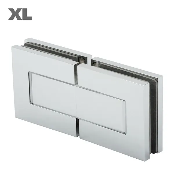 Moist XL douchescharnier glas/glas 180° RVS effect finish tbv 10mm