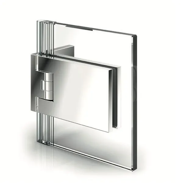 Douchescharnier Fardello Glas/wand, mat zwart, 42kg