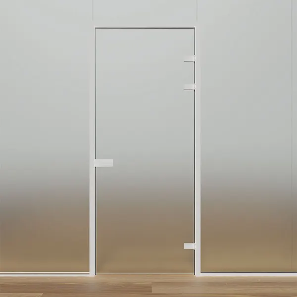 Deurkader 2,7m² DIN R RAL9010 wit structuur