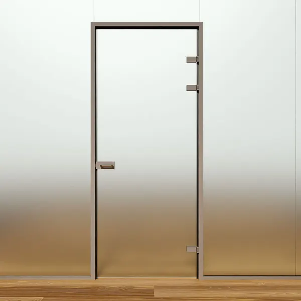 Deurkader 2,7m² DIN R RVS-effect