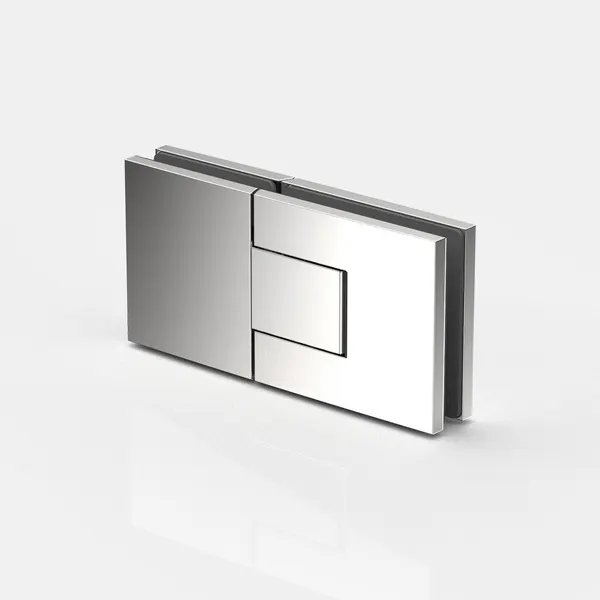 Pontere+ scharnier glas-glas 180° glans chroom