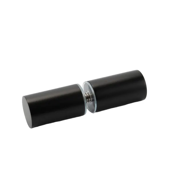 21SDK112-52 Douchedeur knop Ø19mm x 32 mm, per paar, mat zwart. Boorgat Ø 10 mm