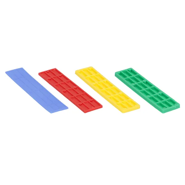 Rasterblokjes 40x2mm per 100 stuks (blauw)