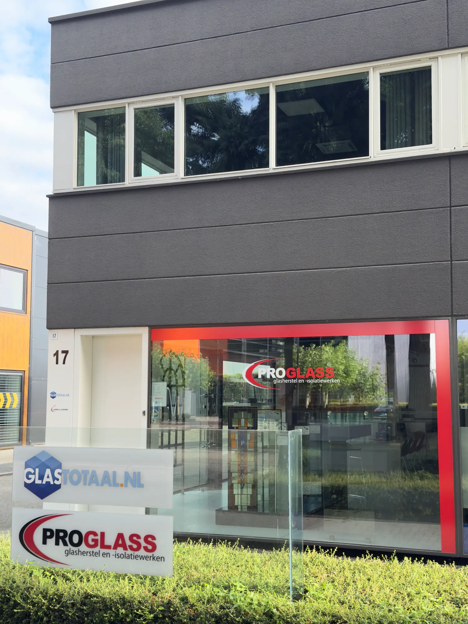 Our premises at Basicweg 17 in Amersfoort