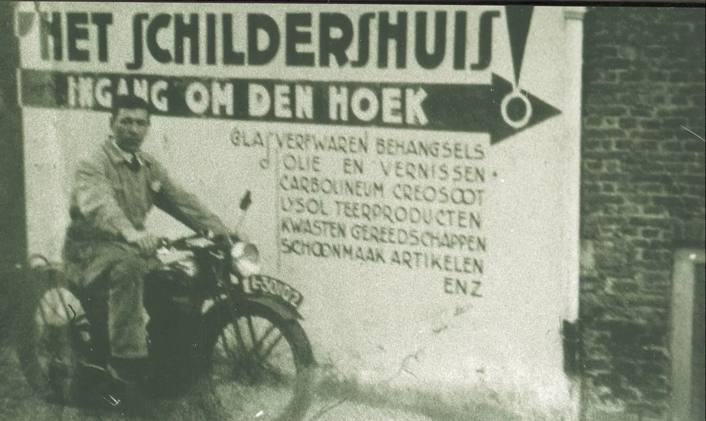 The Van Slooten painting shop in Amersfoort