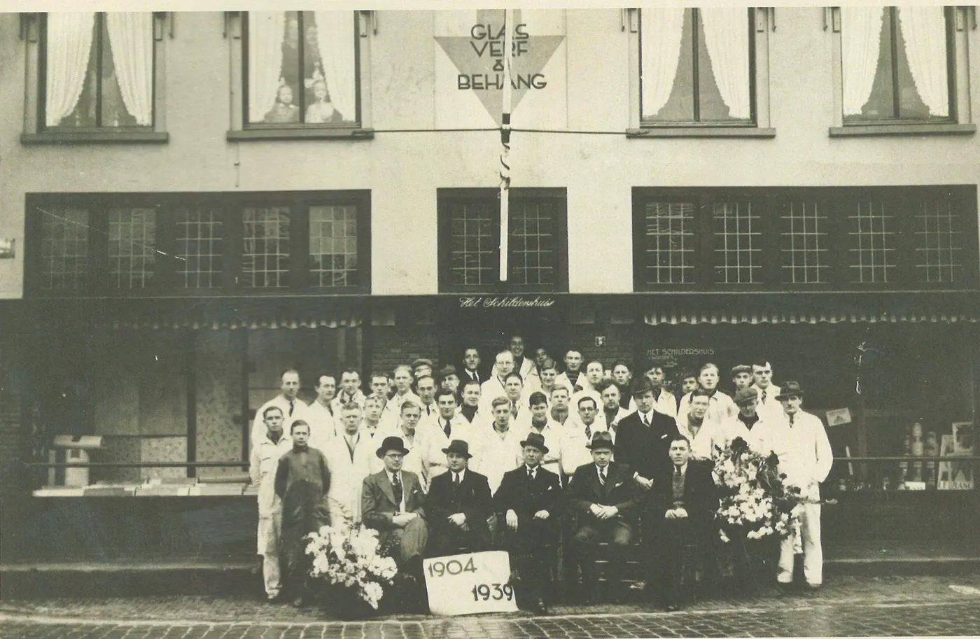 Personeel van Van Slooten Schilderwerken, 1904–1939